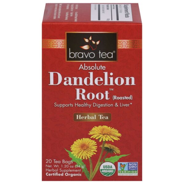 Bravo Dandelion Root Tea – Supports Liver Health and Detoxification