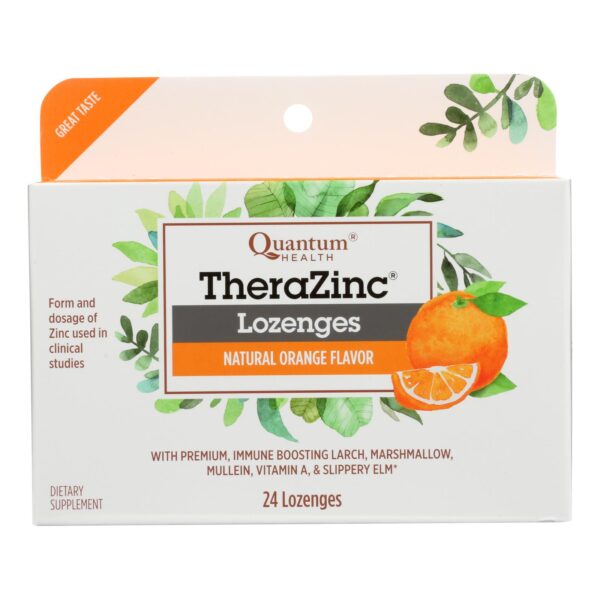 Quantum Health TheraZinc Cold Season Plus Lozenges – Immune Support