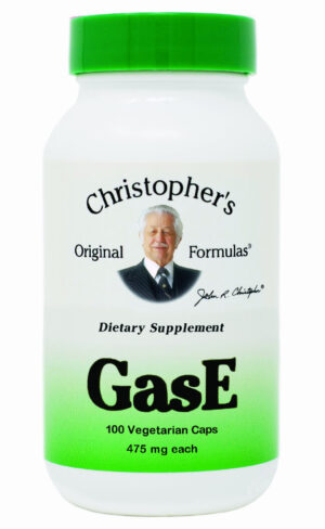 Dr. Christopher's Gase Capsules - Bottle of Capsules