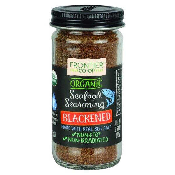 Frontier Herb Seafood Seasoning - Organic - Blackened - 2.5 Oz - Image 3