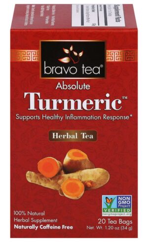 Bravo Teas Absolute Turmeric Tea – Naturally Supports Joint Health