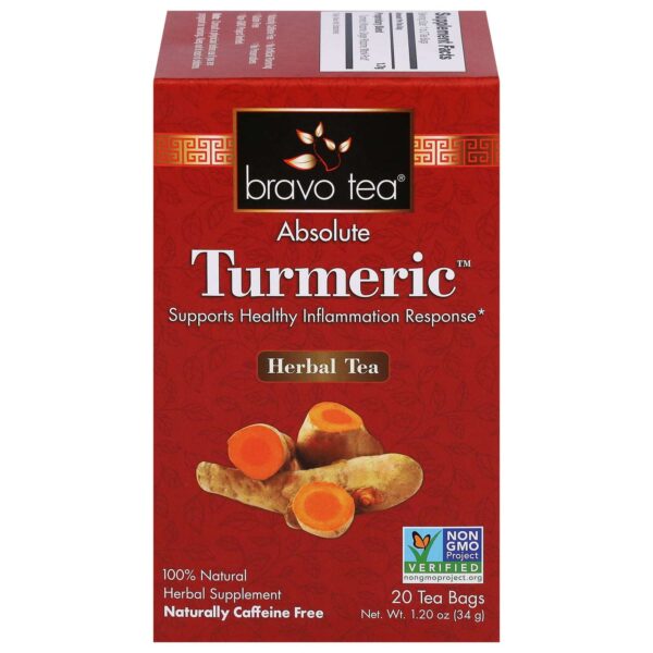 Bravo Teas Absolute Turmeric Tea – Naturally Supports Joint Health