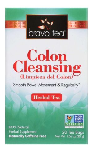 Bravo Teas Colon Cleansing Tea – Supports Colon Health Naturally