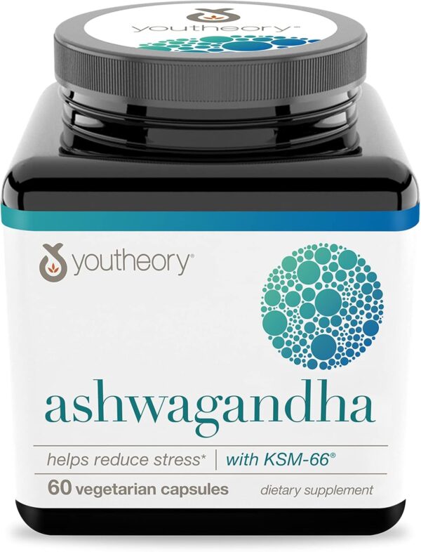 Youtheory - Ashwagandha - 1 Each - 60 Ct - Image 2