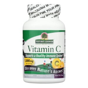 Nature's Answer Vitamin C 1000 Mg Tablets – Boosts Immune Health